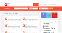 Desktop Screenshot of iyimidir.com